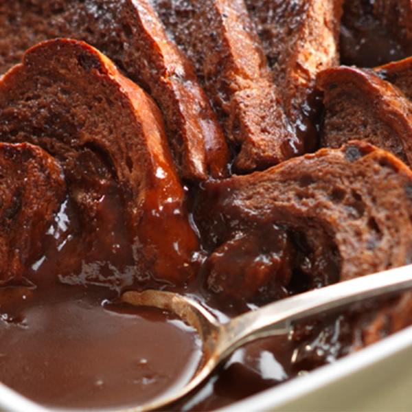 Chocolate Bread and Butter Pudding